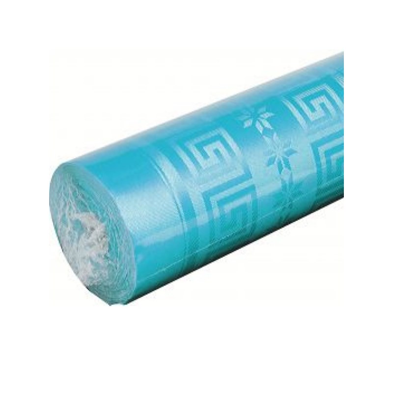 Tischrolle Damast Türkies 1.20 x 50m